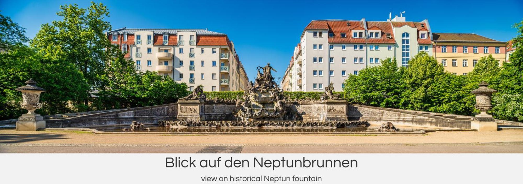 "Neptunblick"- Naehe Altstadt - Ruhig - Balkon - Parkplaetze Dresden Exterior photo